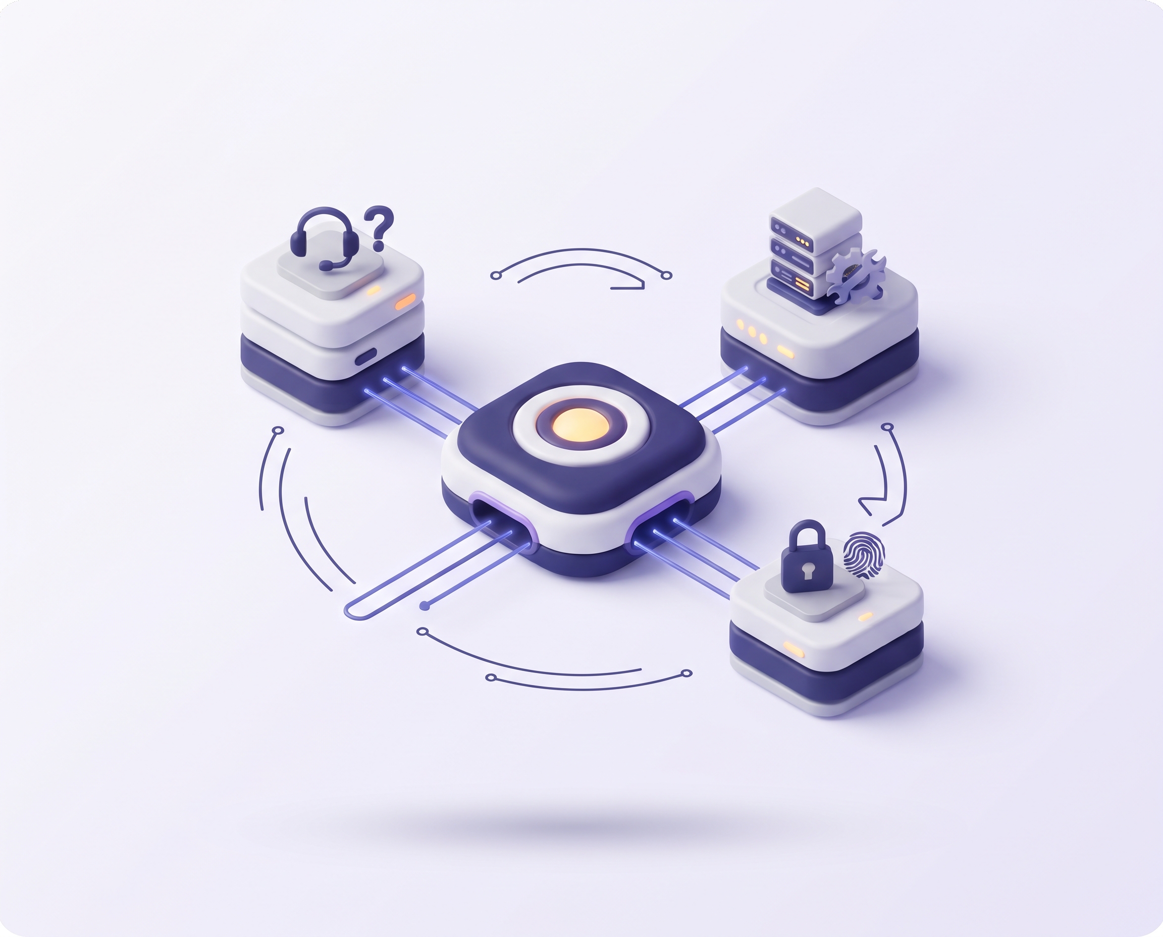Managed IT services illustration